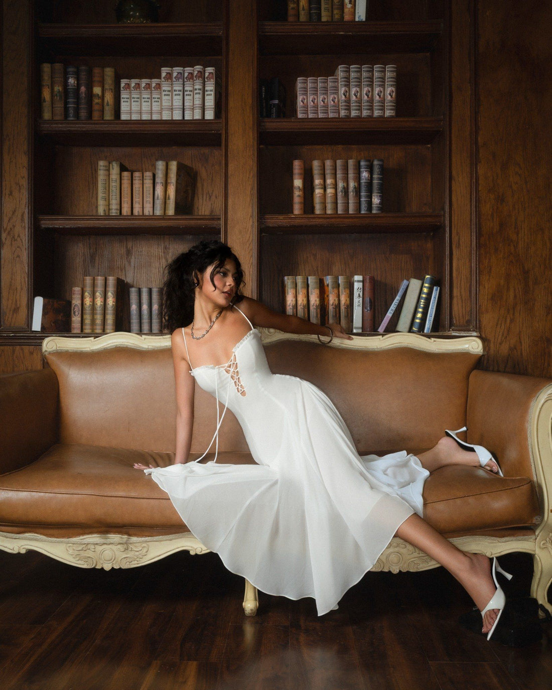 IAMCOCO CHAMPAGNE REVERIE DRESS