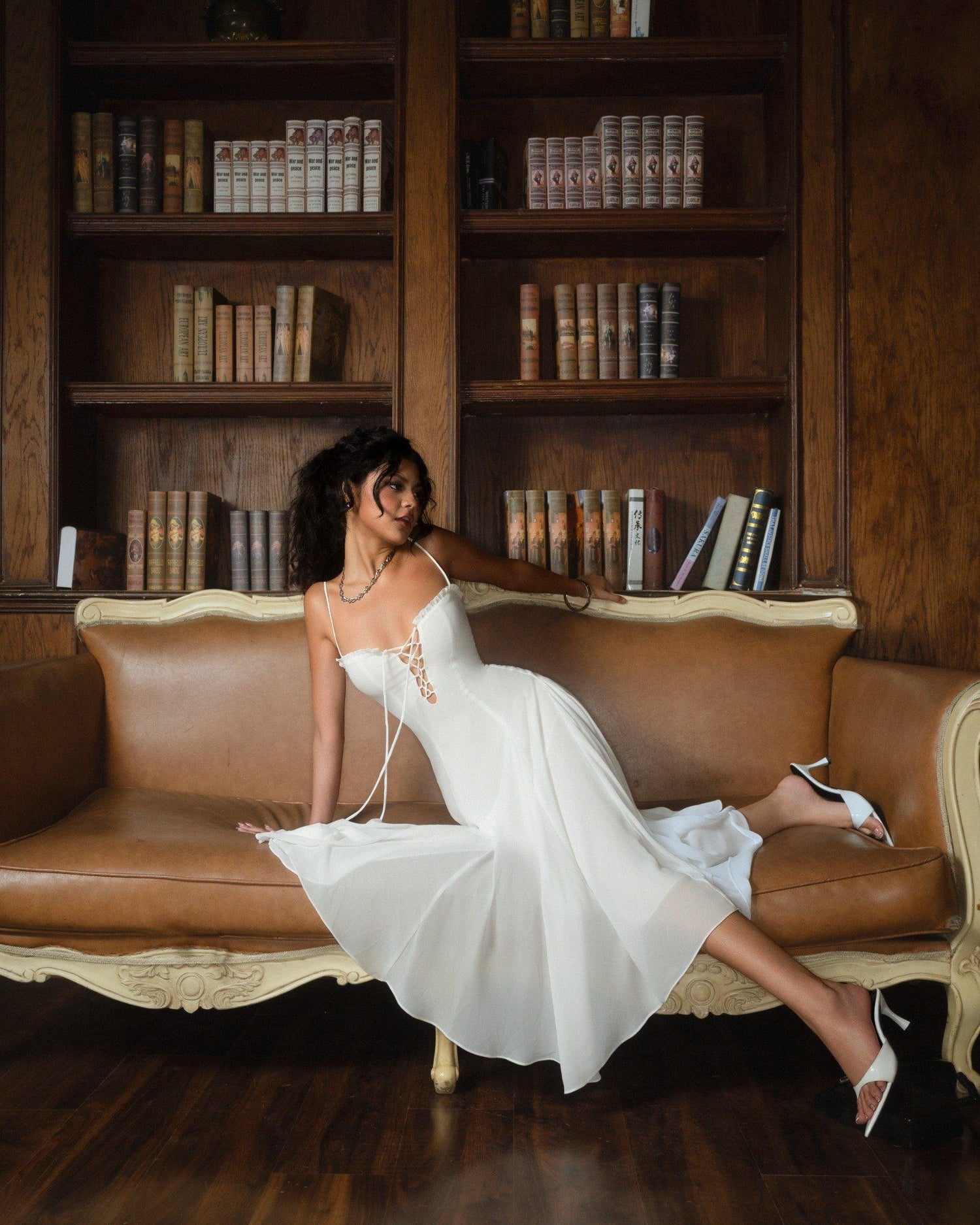 IAMCOCO CHAMPAGNE REVERIE DRESS