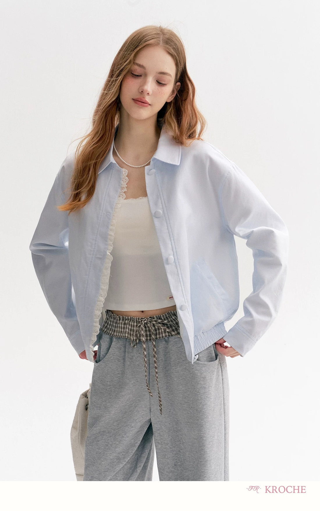 Kroche Lace patchwork jacket