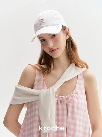Kroche Bow camisole short dress