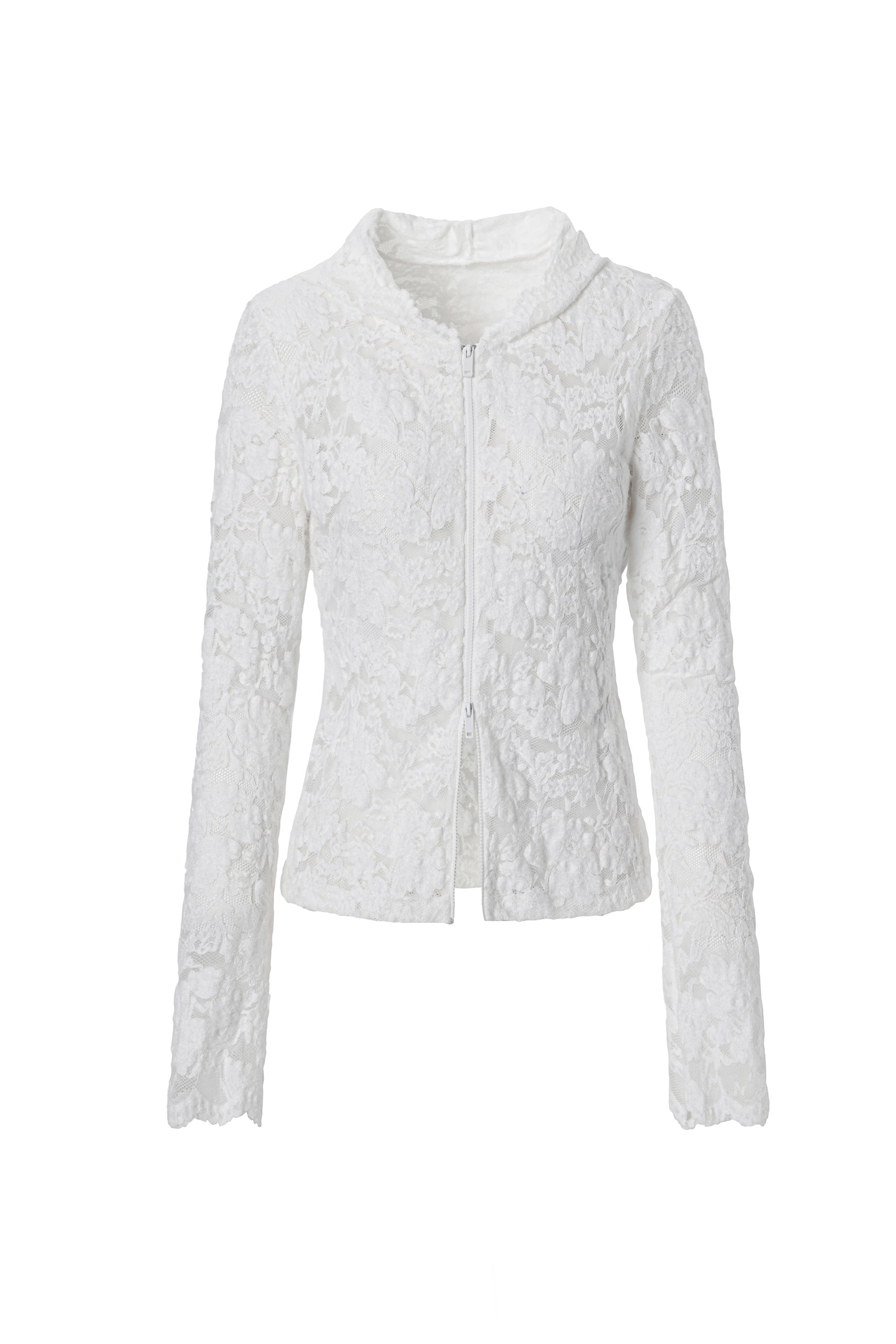 NOMEANSNO White Lace Slim Top