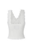 NOMEANSNO White Lace Vest