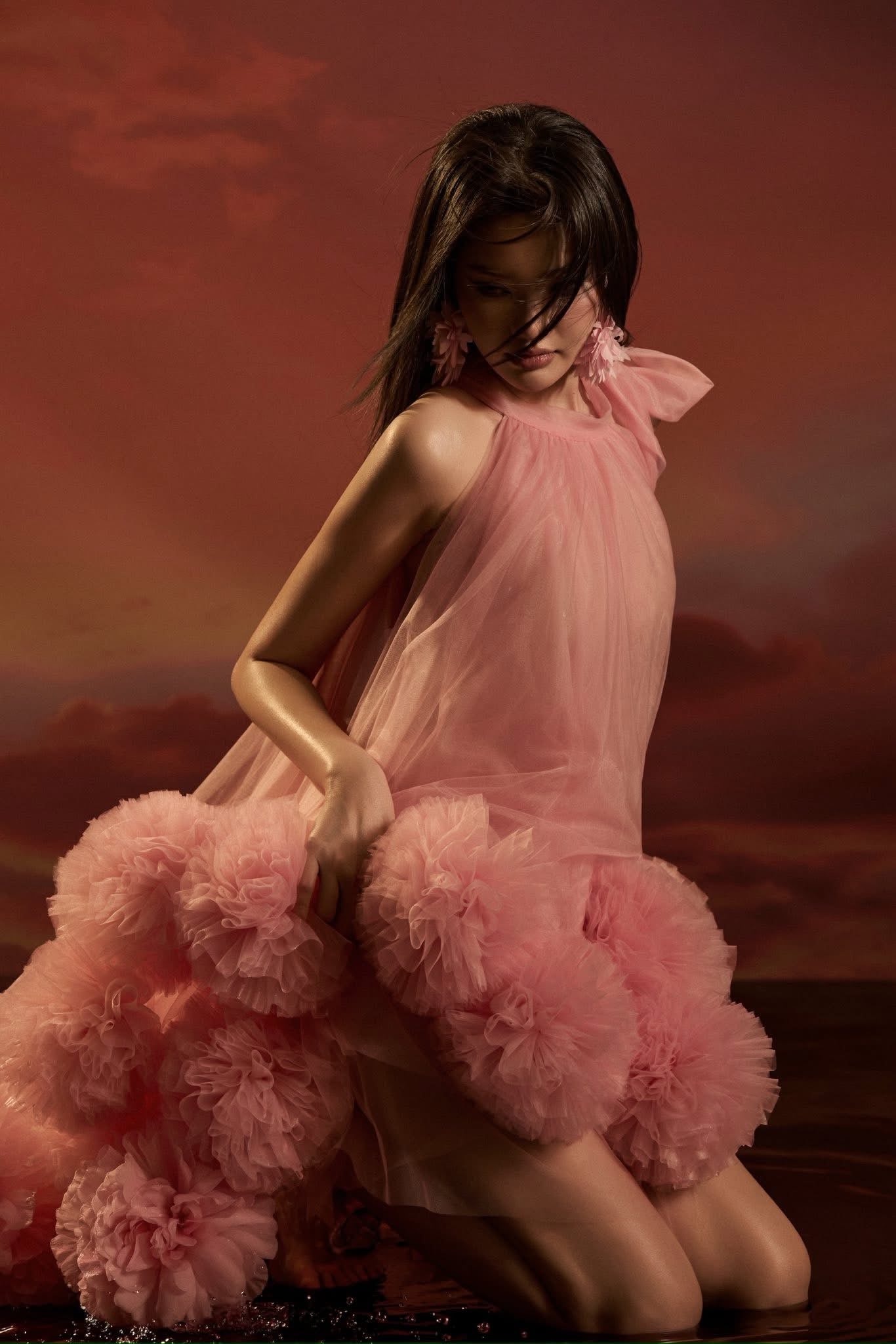 MAEL FEMME KYRIEL DRESS - PINK