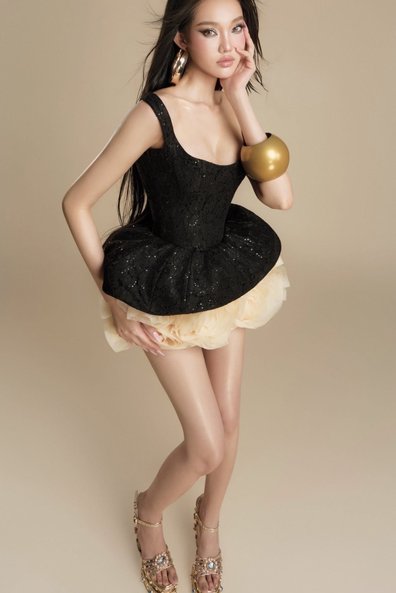 MAEL FEMME ROSETTA DRESS