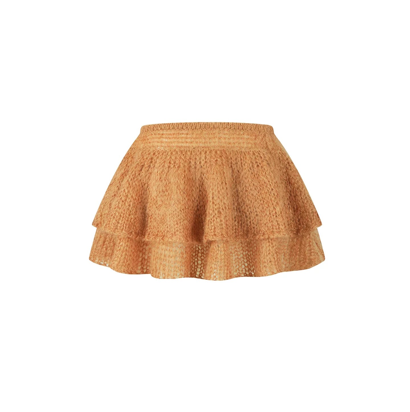 XIAOLI Knitted rope lace cardigan &amp; skirt (3color)