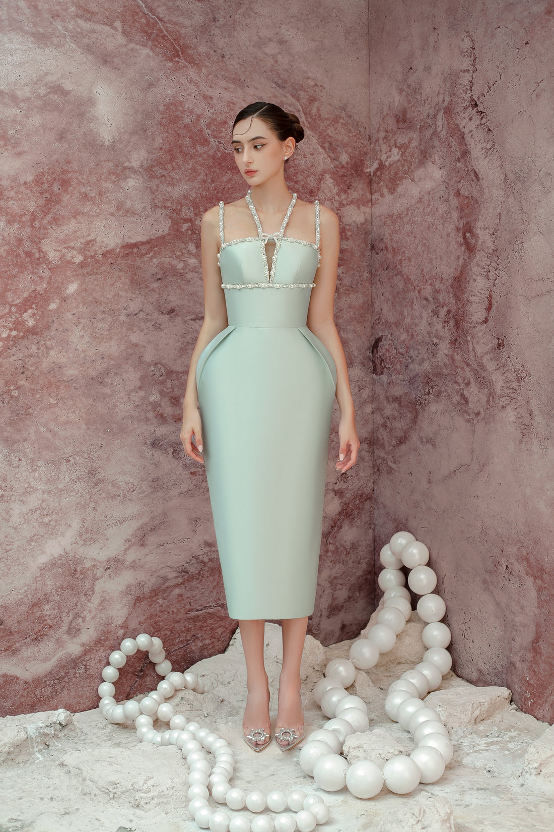 Beloved Daphne Dress Mint