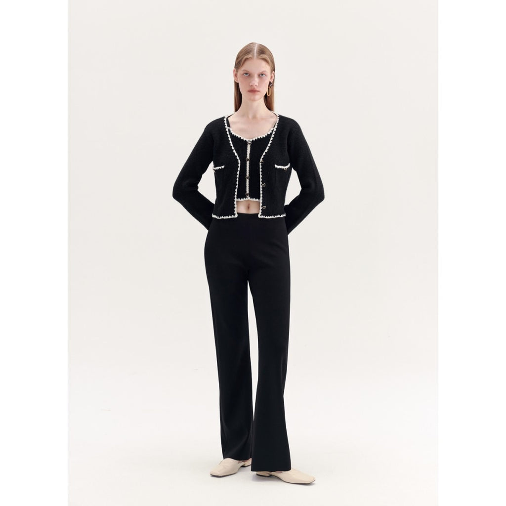 Rumia MORELLE KNITTED TWO-PIECE(BLACK)