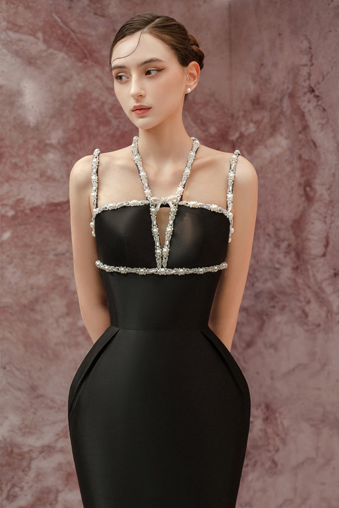 Beloved Daphne Dress Black