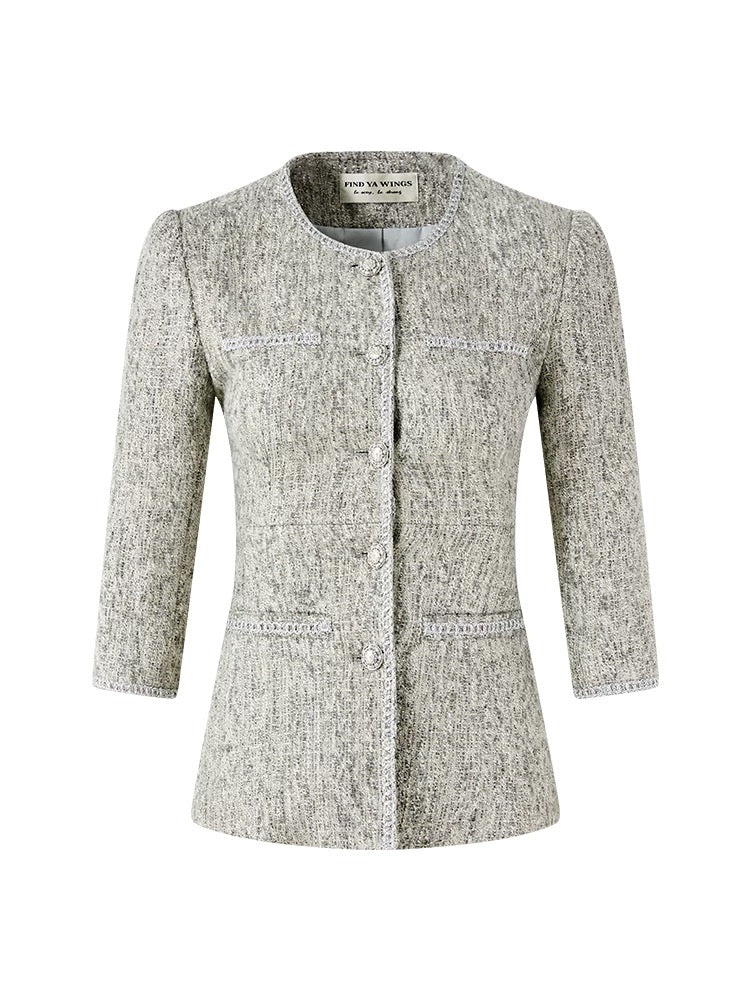 FIND YA WINGS Luxury mid sleeve jacket set