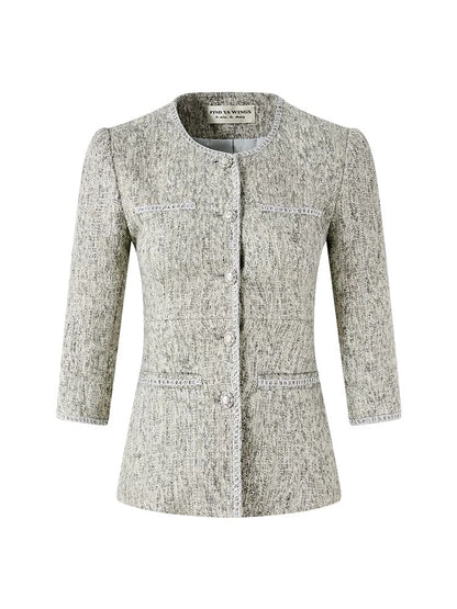 FIND YA WINGS Luxury mid sleeve jacket set