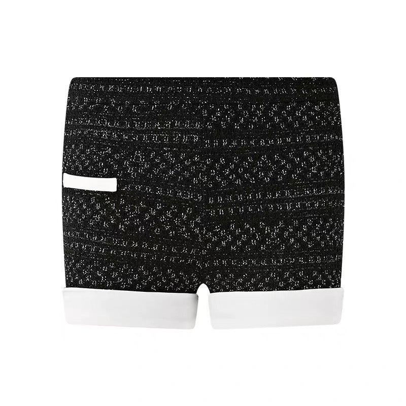 FIND YA WINGS Heavy Industry Luxury Summer Short sleeved Top + Shorts Set