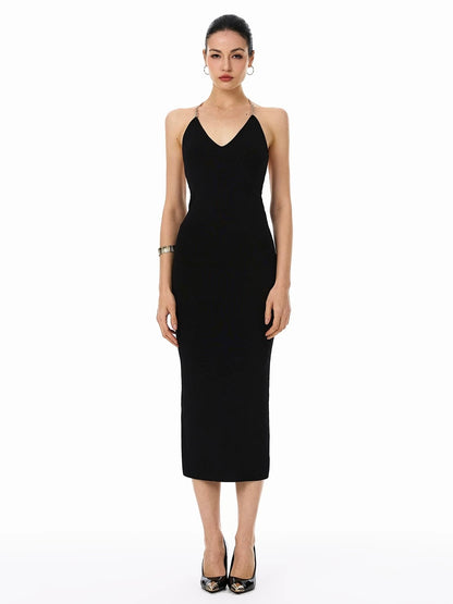 FIND YA WINGS Slimming Knitted Camisole Dress