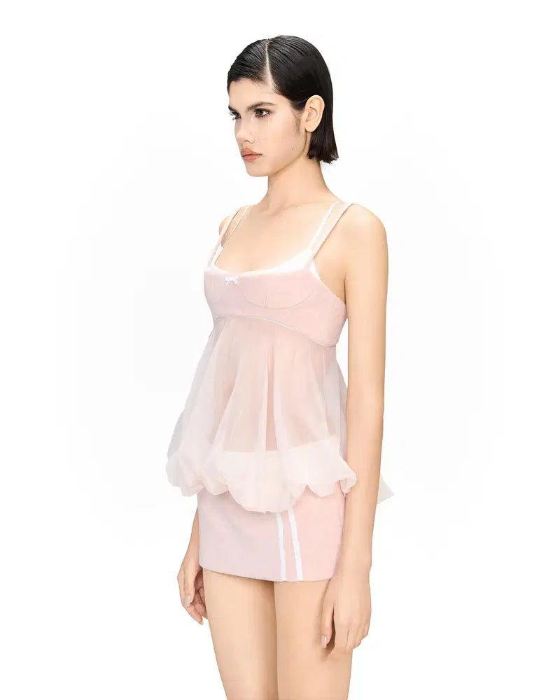 LSOUL CROSS DRESS (Pink)