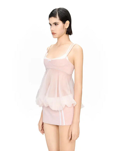 LSOUL CROSS DRESS (Pink)