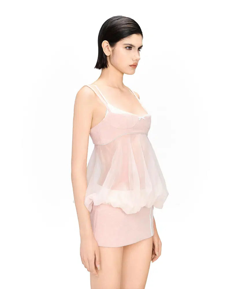 LSOUL CROSS DRESS (Pink)