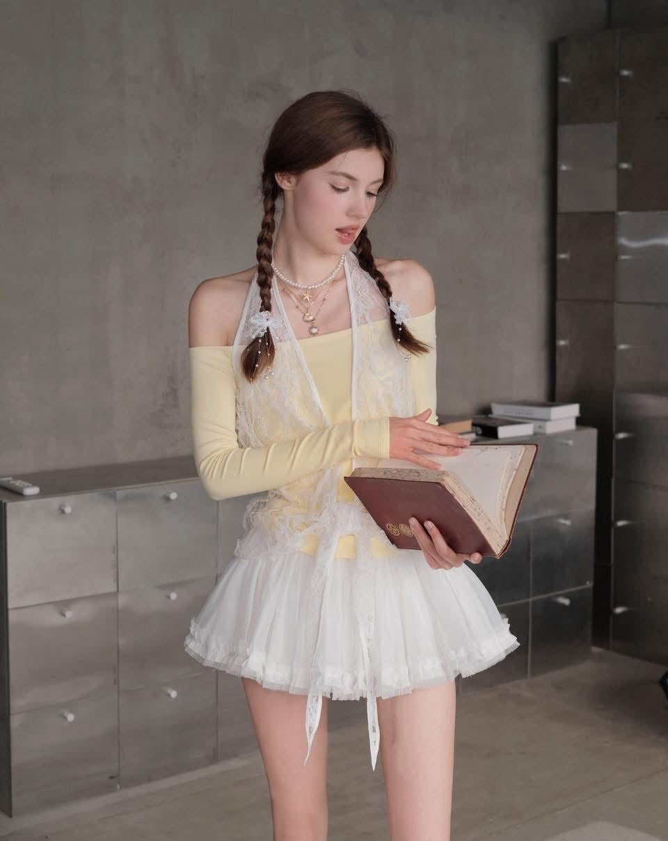 Chan.closet Sasa Top &amp; Yoshi Skirt