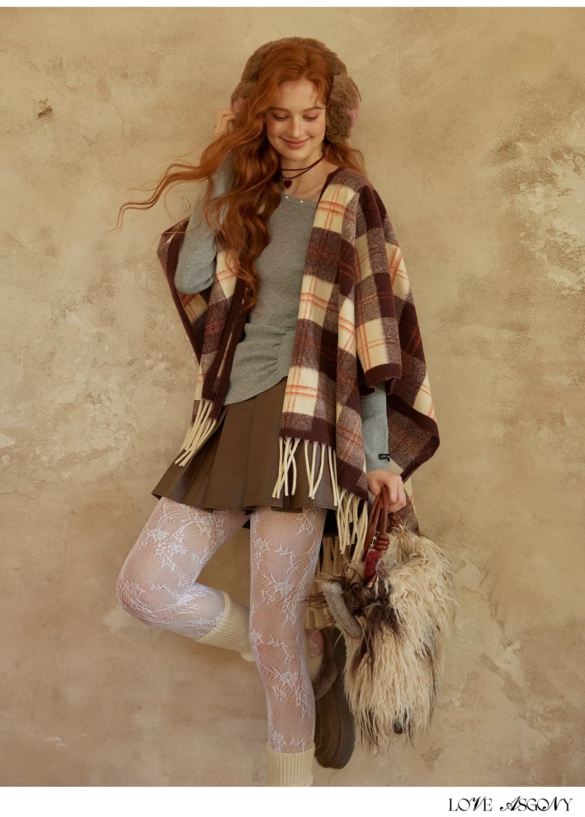 AsGony ASG25358 Pearl decoration base off shoulder top