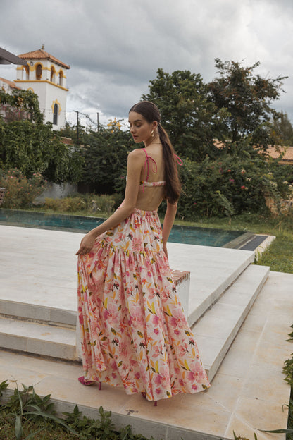 PLEASED Peneta Pink Dress