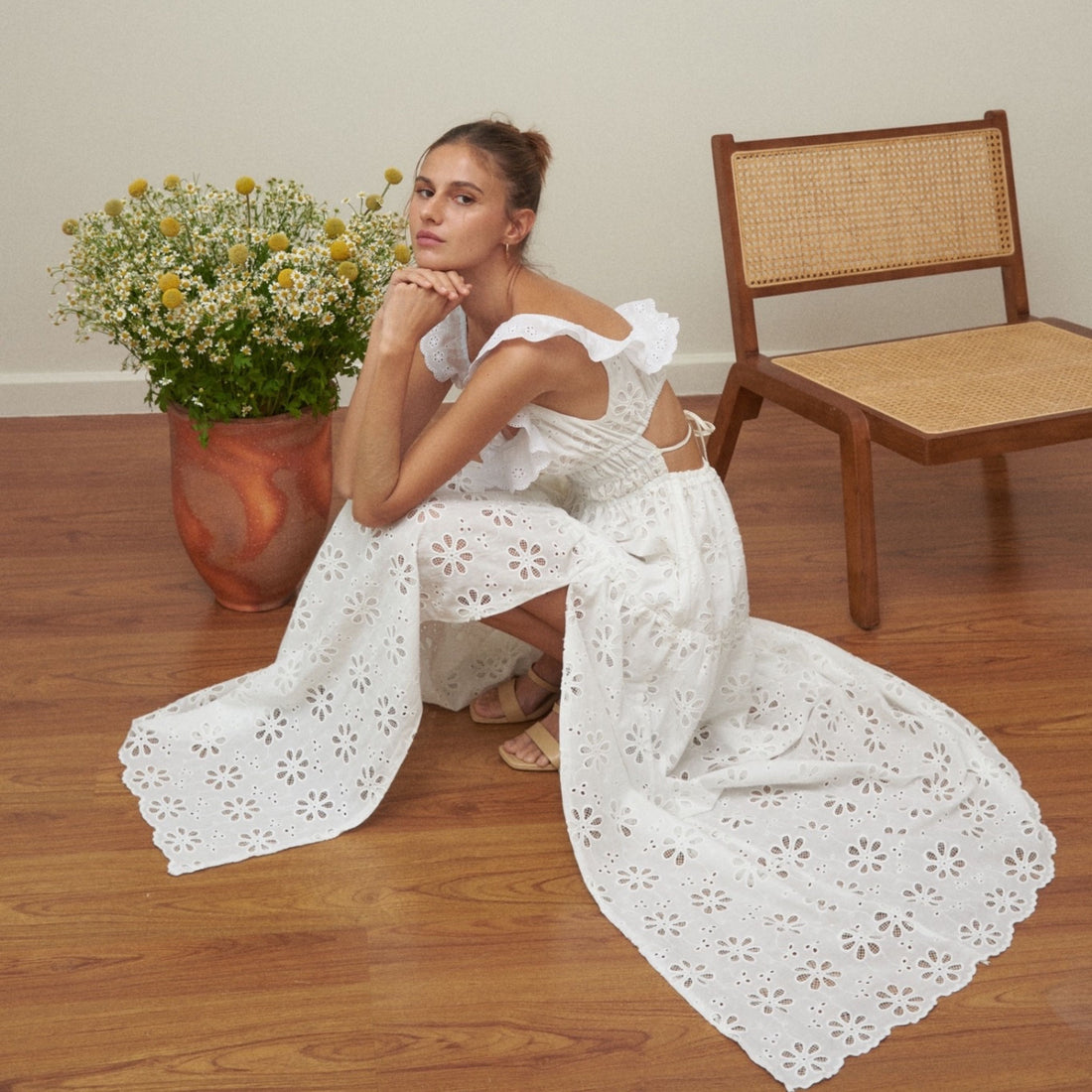 PLEASED Adina Lace Dress