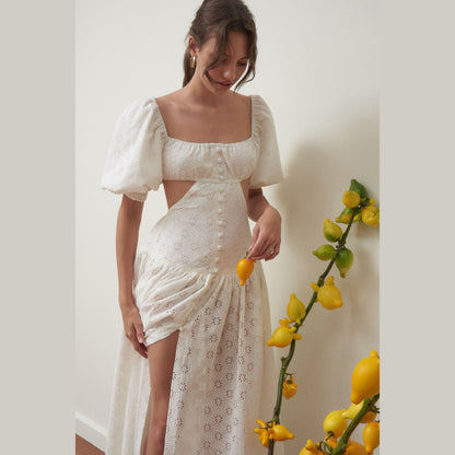 PLEASED Veda Maxi Lace Dress