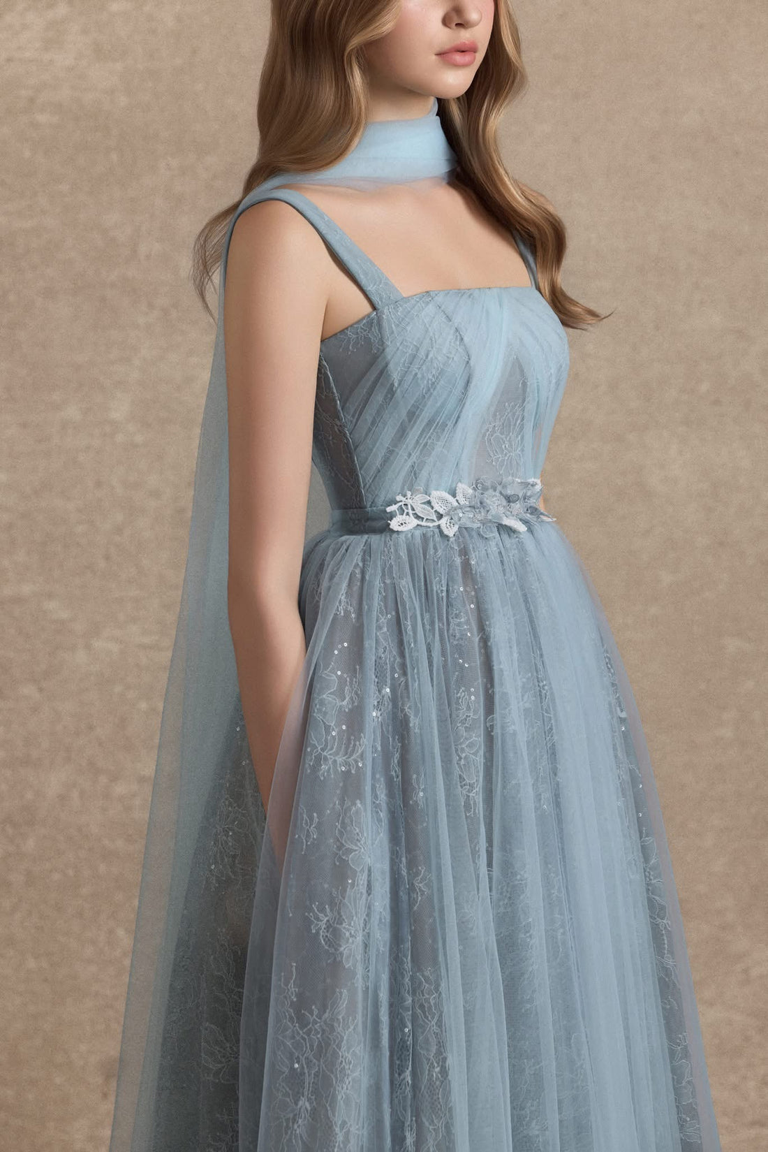 Nhat VY CESLESTE DRESS (BLUE)