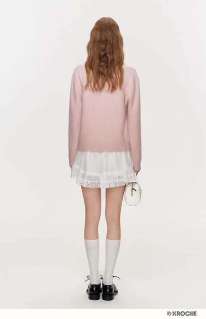 Kroche KB4366 Casual loose knit cardigan jacket