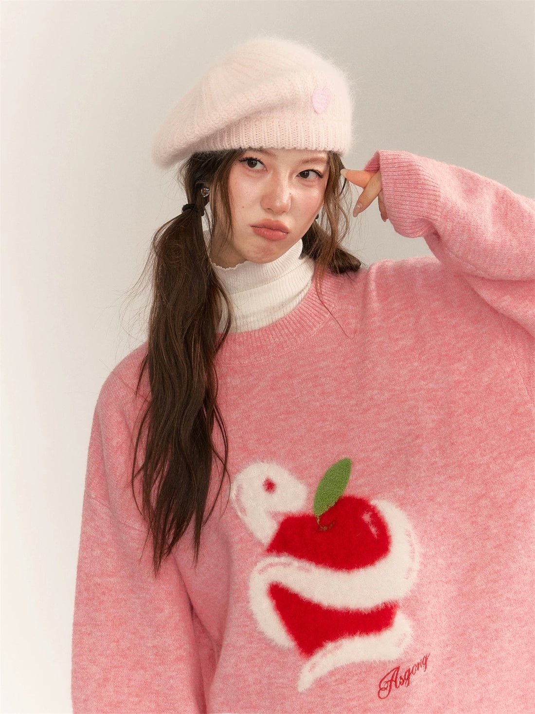 AsGony ASG31024 Knitted beret