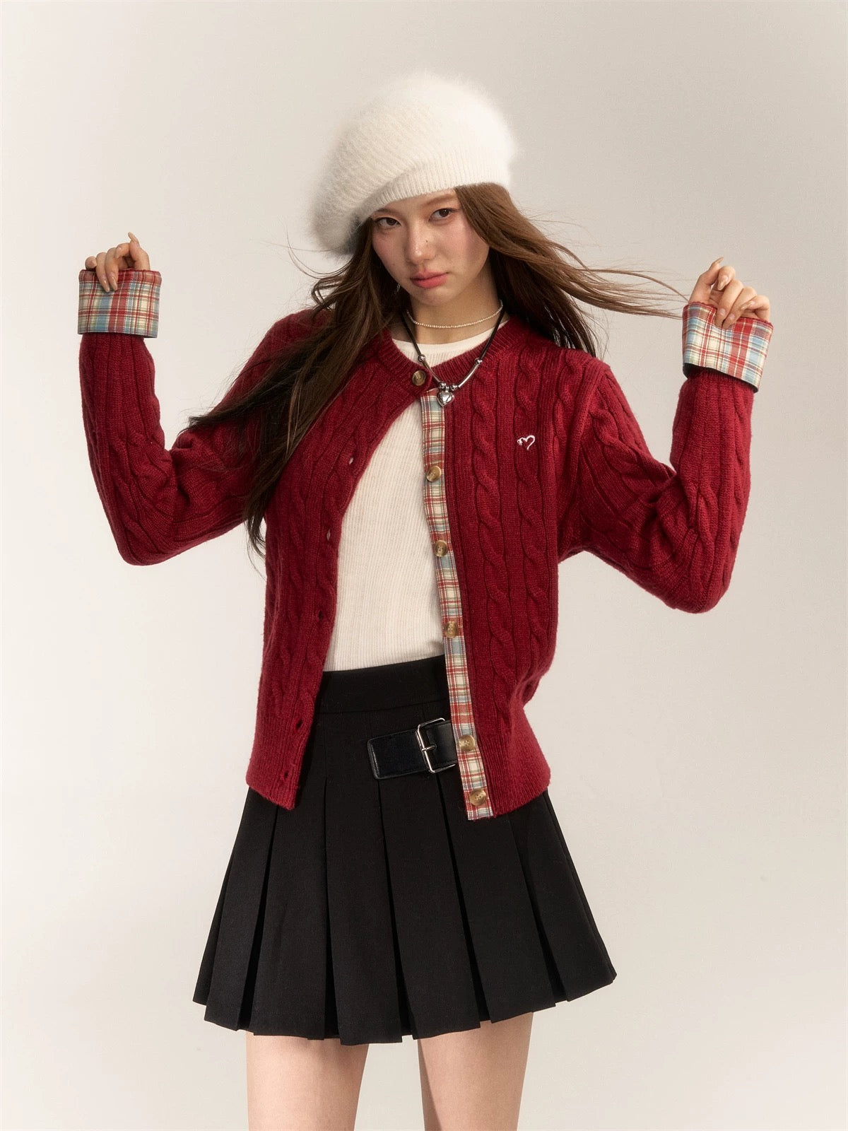 AsGony ASG31024 Knitted beret