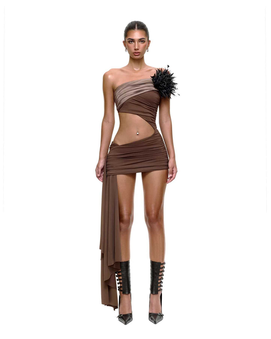 Bupbes Iman Dress & Tess Brooch