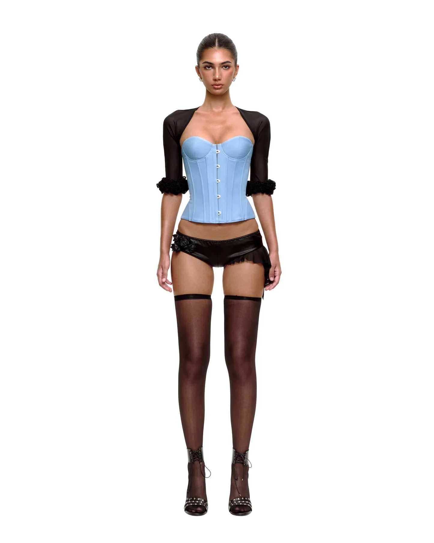 Bupbes Clarke Jacket &amp; Cameron Corset &amp; Pela Shorts