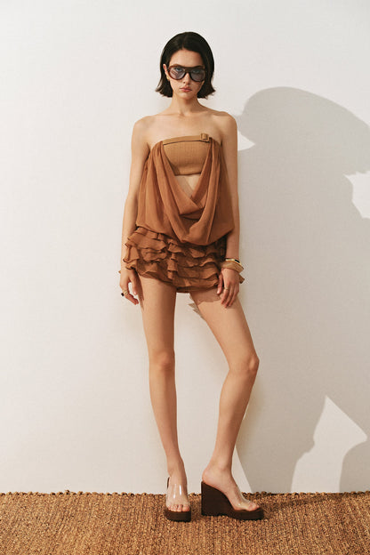 CICI Dahlia Strapless Mini Dress