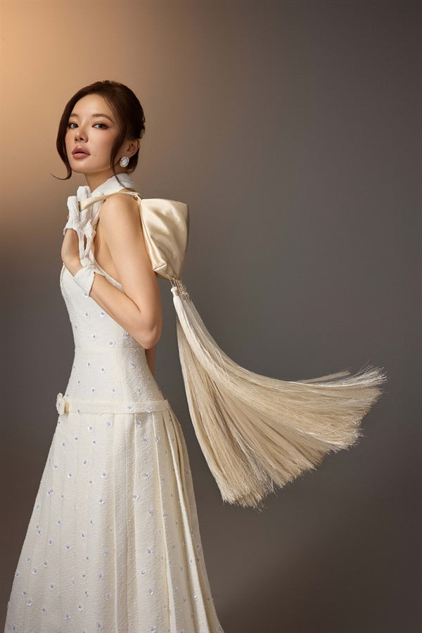 KEIRA TONG Kodemari Bow Dress