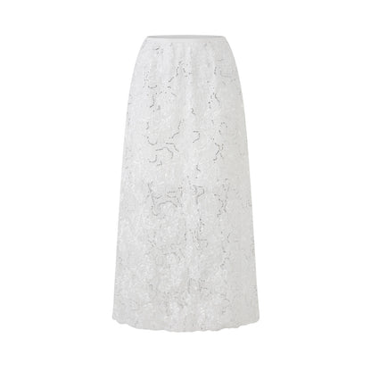 Lafreedom LAF360115 Romantic and elegant midi skirt