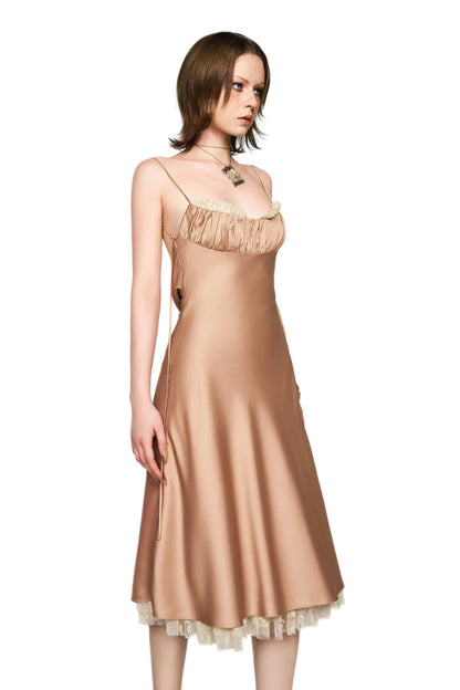 LSEOUL LORE DRESS-Champagne