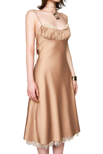 LSEOUL LORE DRESS-Champagne