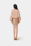 Montsand Zahra Shirt Or Rosa Skirt-Brown