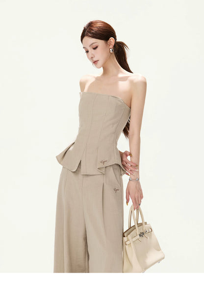 CYNR French Chic Cotton-Linen Blend Set