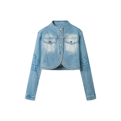 NAWS Washed silhouette shoulder jacket