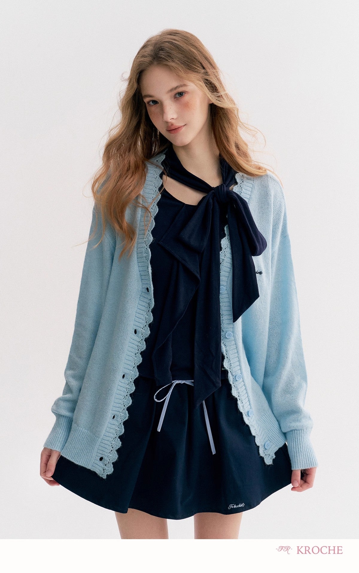 Kroche Oversized Mohair Cardigan