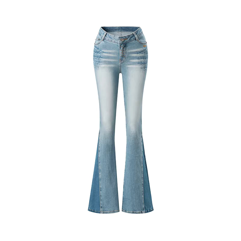 NAWS Wash tight micro flared pants