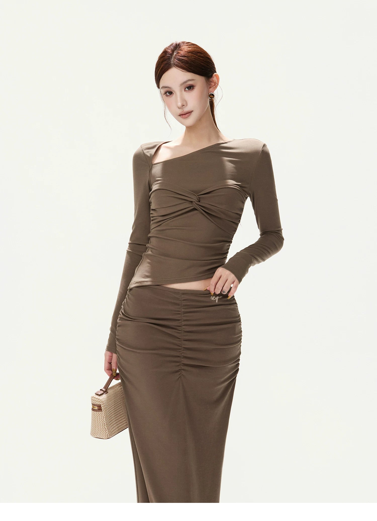 CYNR Vintage Y2K Knit Two-Piece Set