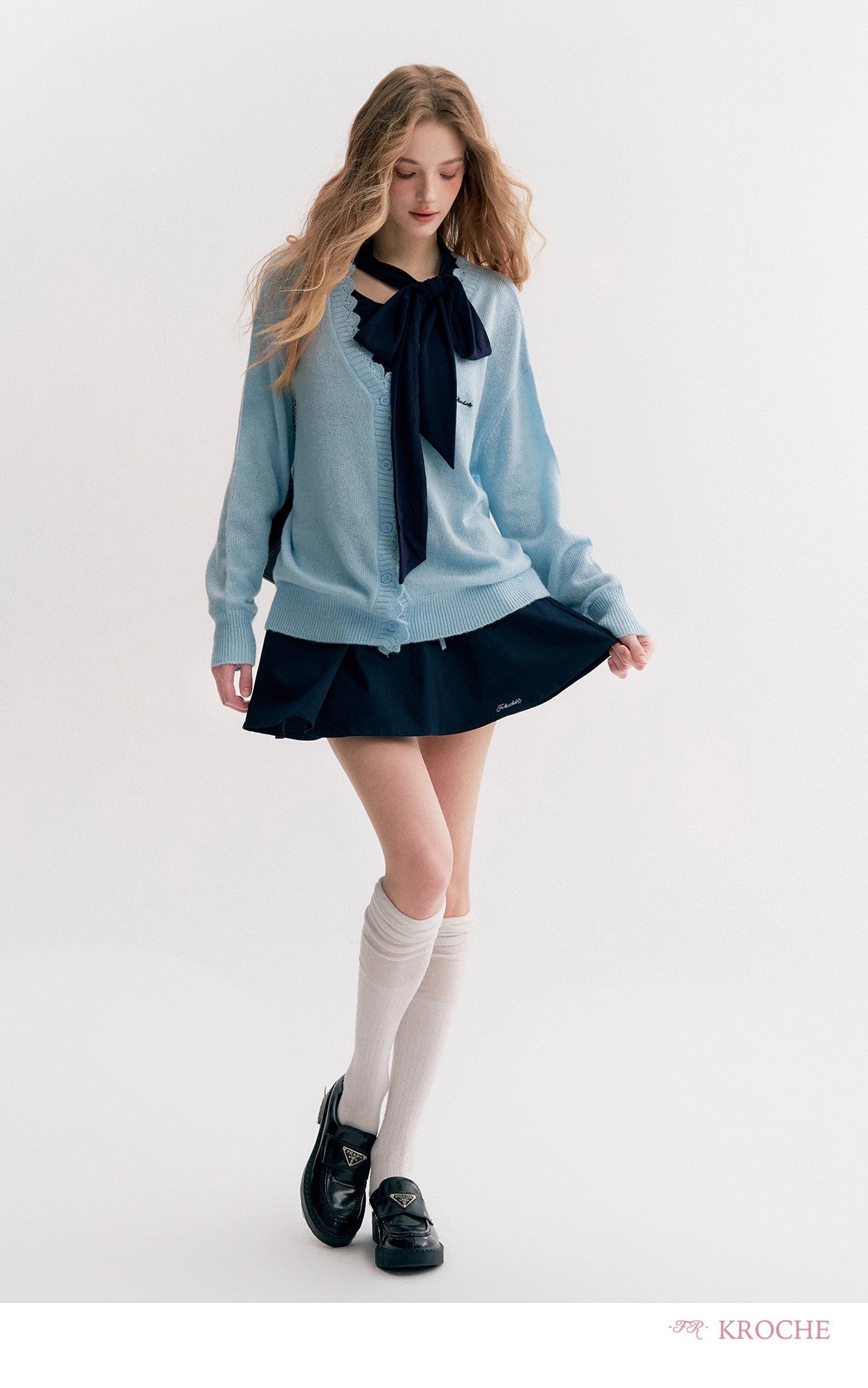 Kroche Oversized Mohair Cardigan