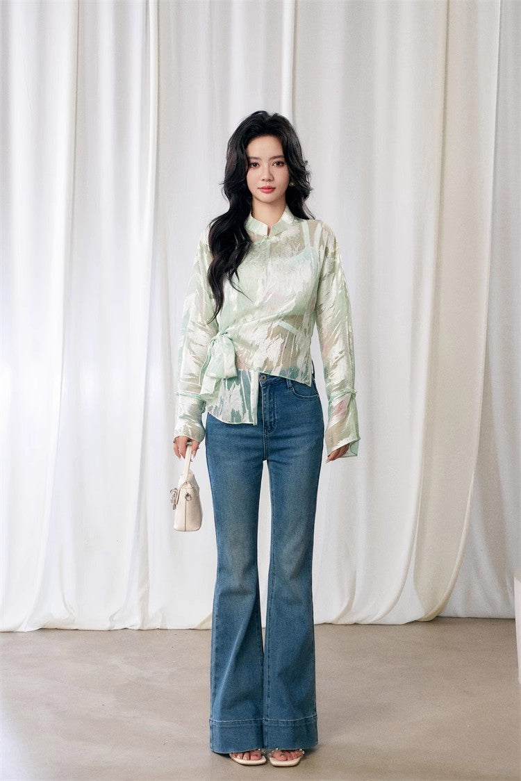 11 niseey Chinese-style Shirt