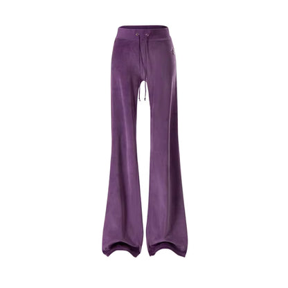 JELLOJELLO Colorful rhinestone velvet jacket + pants set