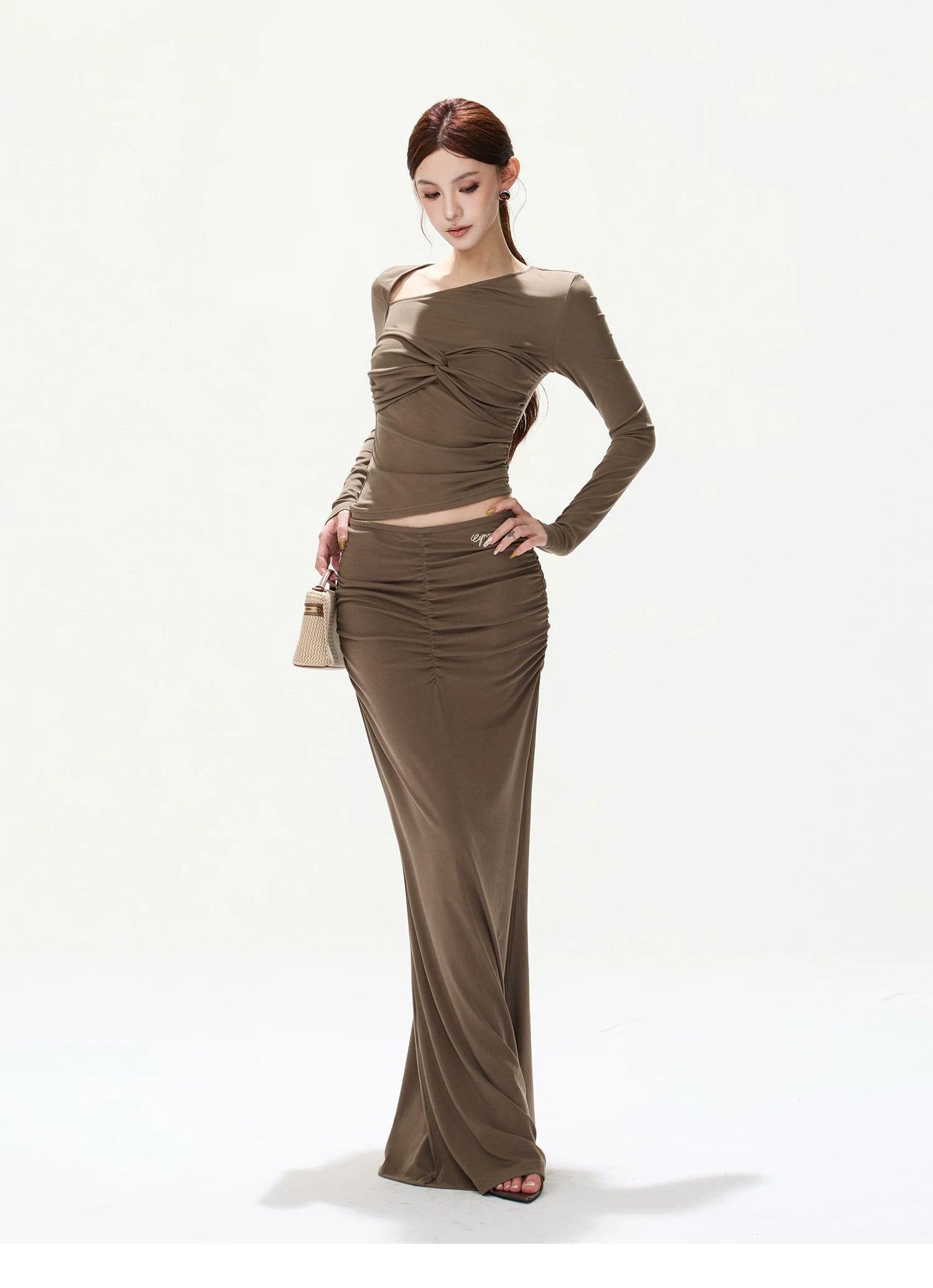 CYNR Vintage Y2K Knit Two-Piece Set