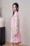 11 niseey Plum Blossom Short Hoddie Set