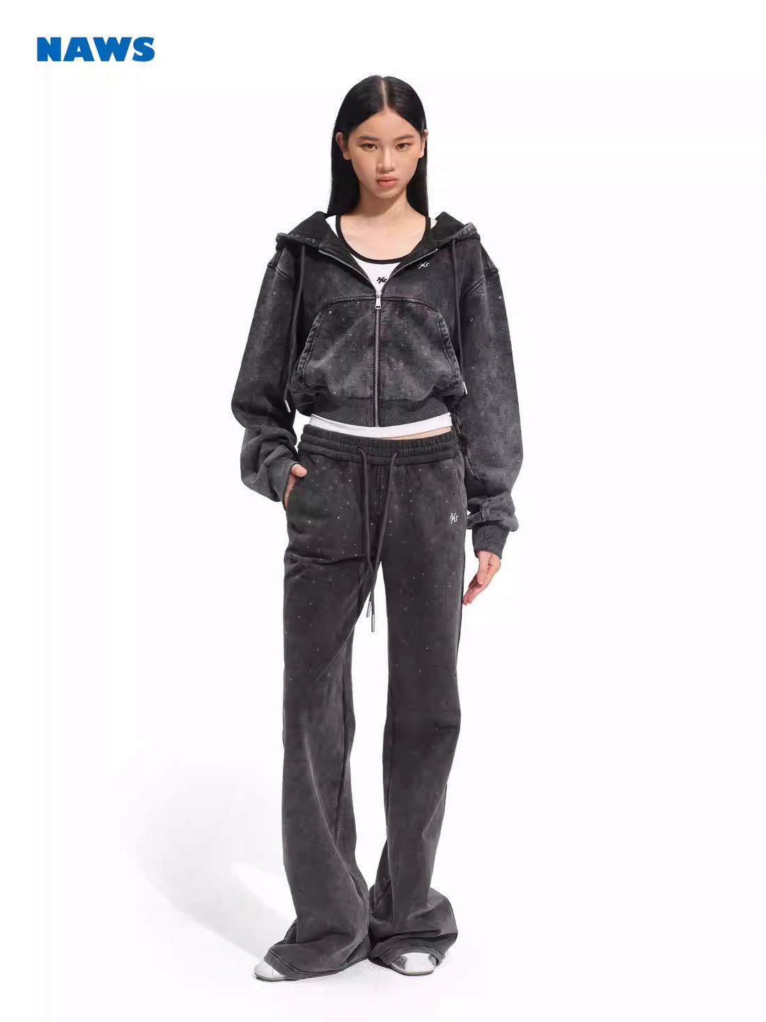 NAWS Diamond hot fit waist cinching short jacket