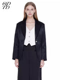 ODTD Fake two-piece vest suit