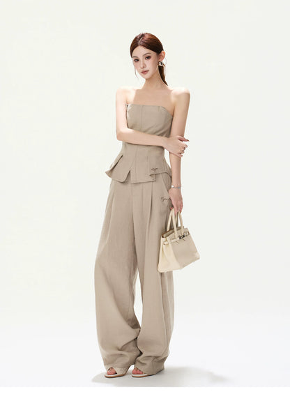 CYNR French Chic Cotton-Linen Blend Set
