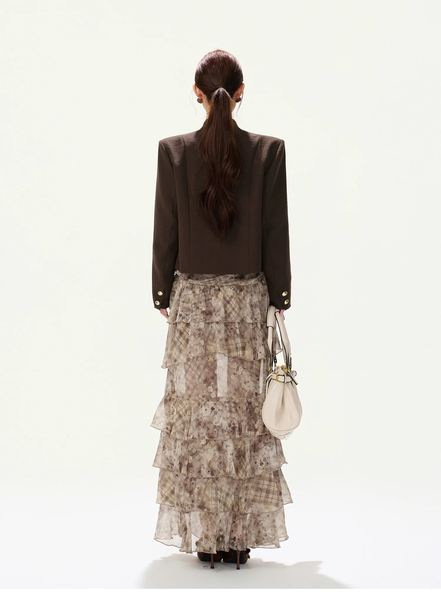 CYNR Vintage Palace-Style Short Jacket